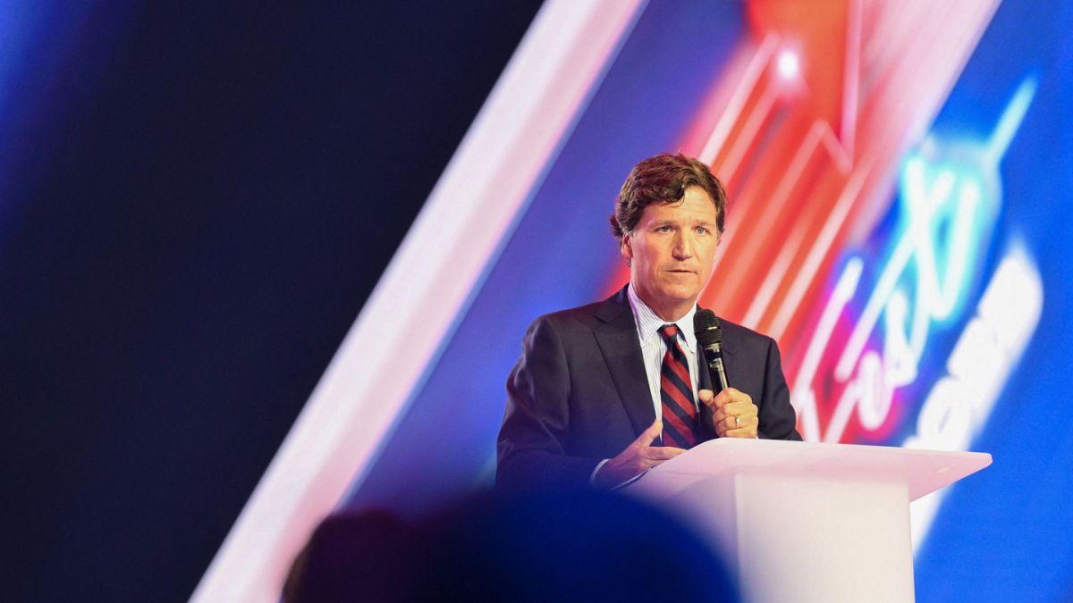 A phot of Tucker Carlson