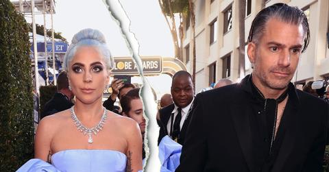 lady gaga breakup christian carino date mystery brunette