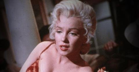 Marilyn Monroe In Sequin Evening Gown