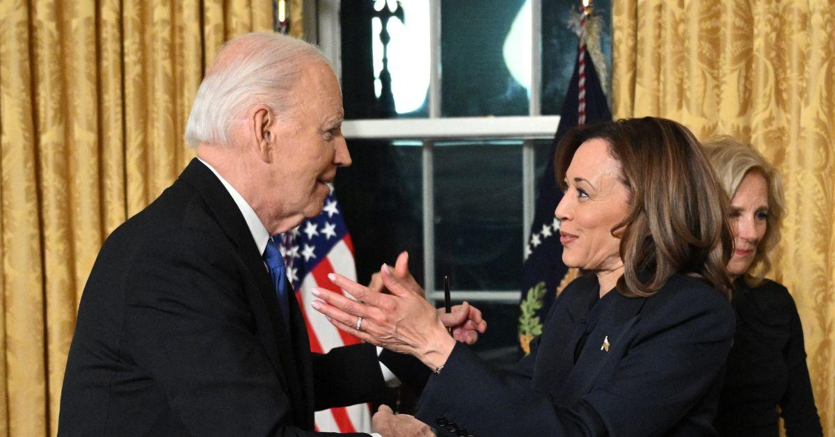 Photo of Joe Biden and Kamala Harris