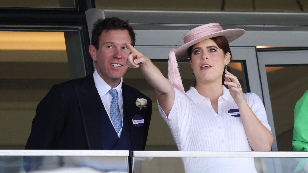 Photo of Princess Eugenie and Jack Brooksbank