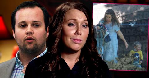 Josh Duggar, Anna Duggar withInset of Anna and Her Son