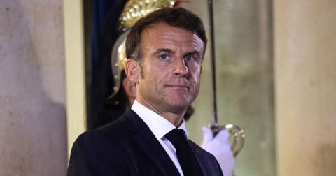 french president macron denounces transgender rumors wife
