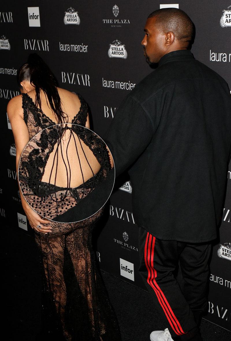 Kim Kardashian Shows Major Cleavage in See-Through Shirt: Photo