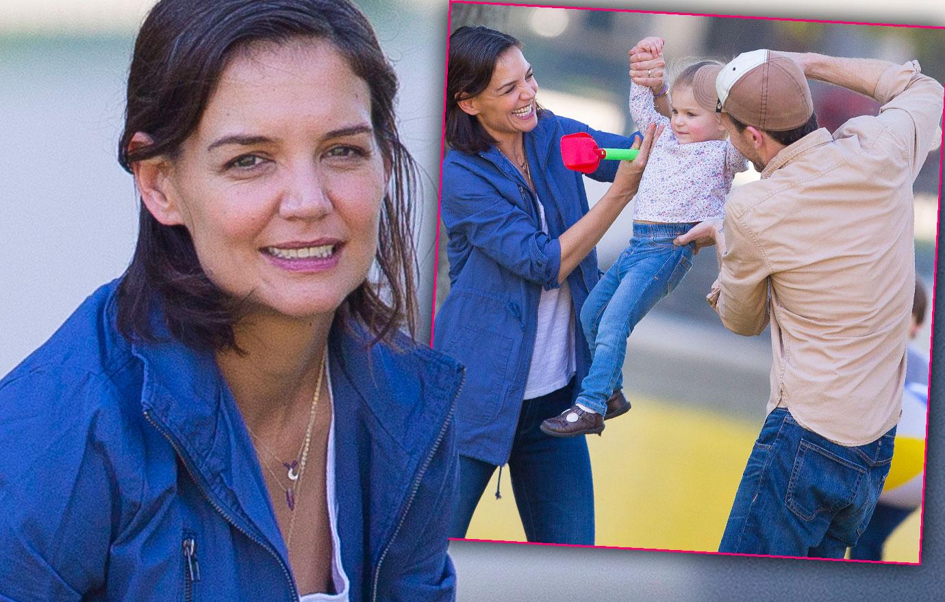 Katie Holmes Films Movie Scenes With Child Actress