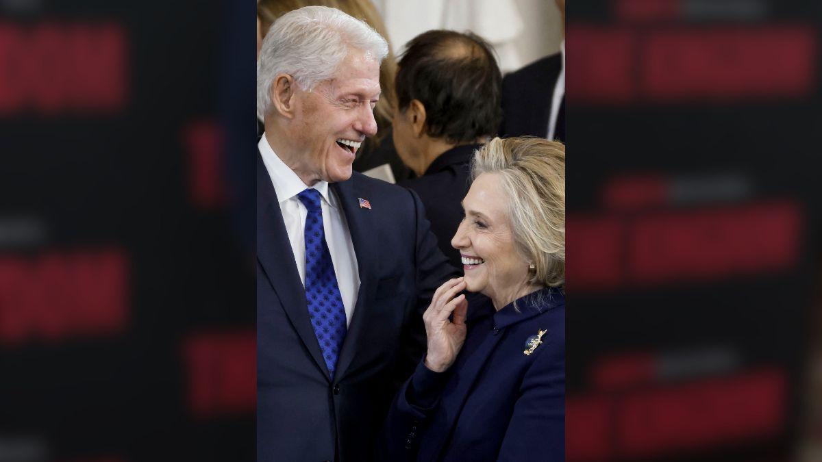 picture of Bill Clinton and Hillary Clinton