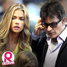 //charlie sheen denise richards work our child support housing issues sq