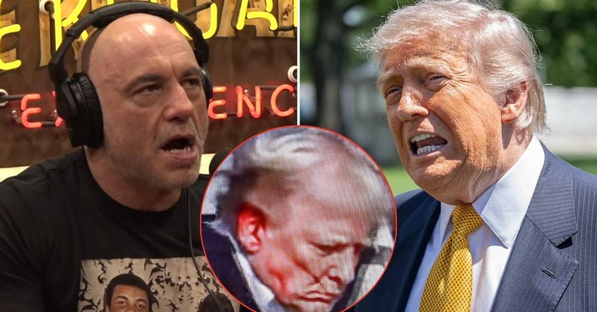 'Out of Their F---ing Mind': Joe Rogan Rages Over People Who Think Assassination Attempts on Trump Were 'Staged' - Just Weeks After Shooter Tried to Kill Prez at Dinner