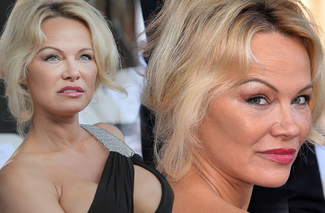 Pamela Anderson Unrecognizable Face Transformation