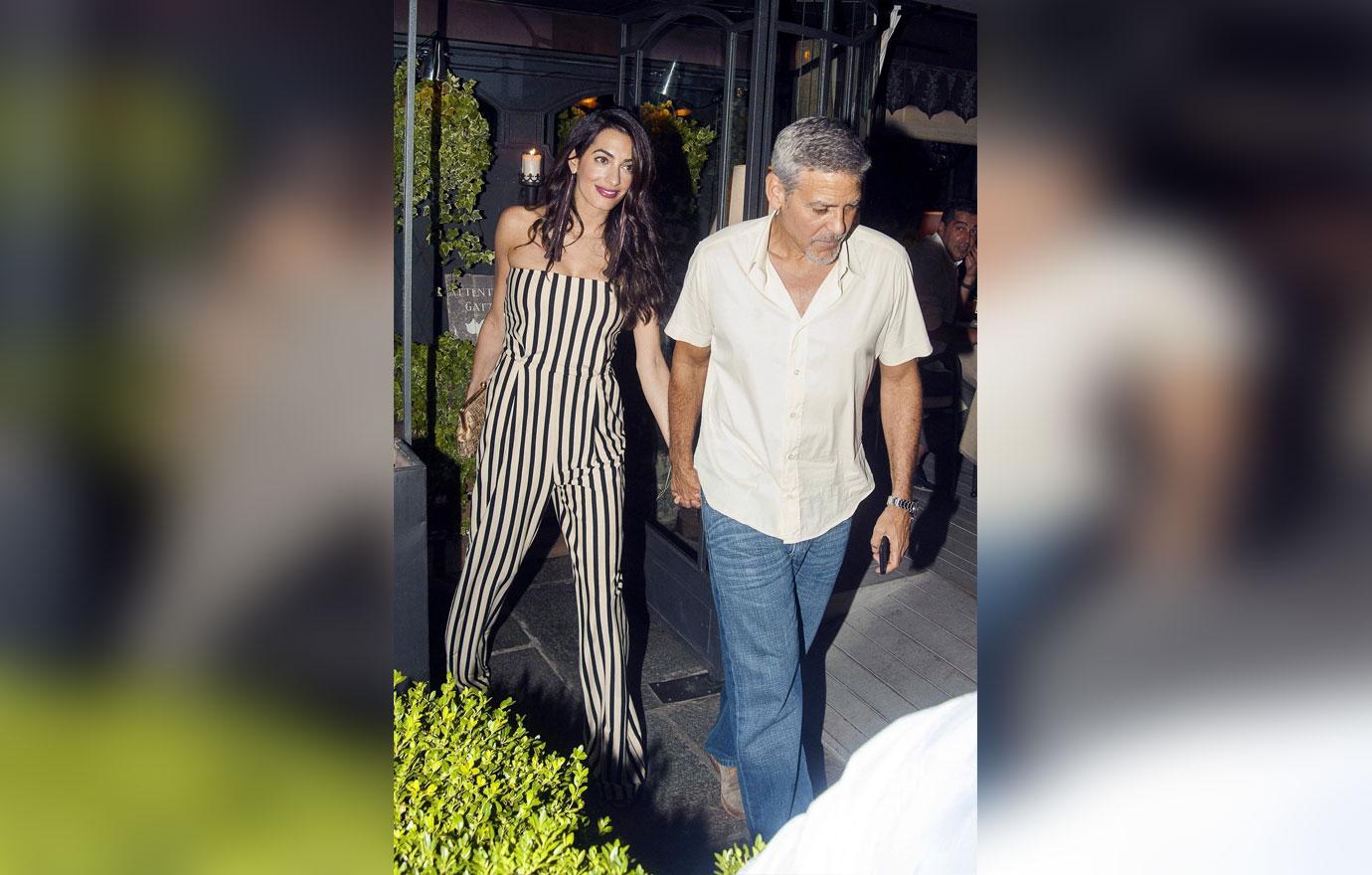 George Clooney Amal lake como date