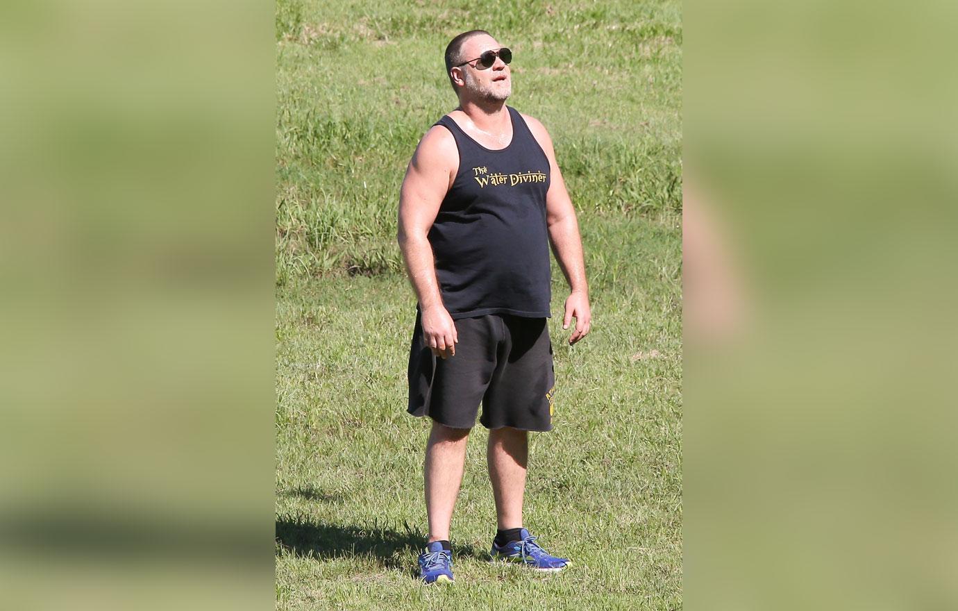 //russell crowe weight gain fat