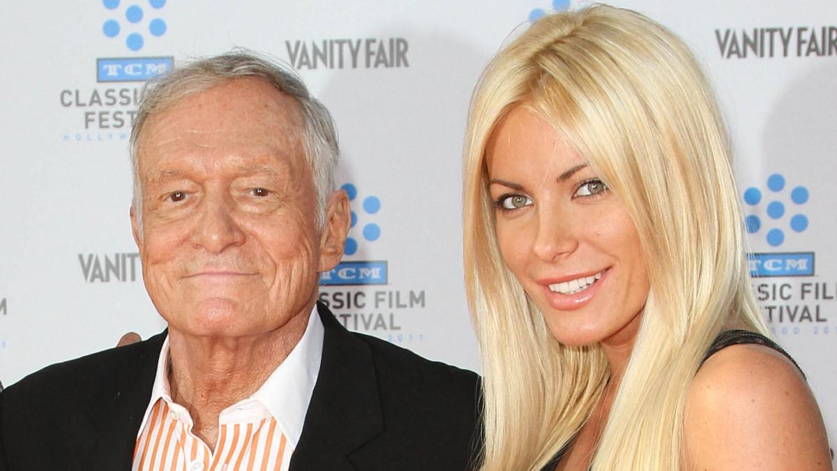 picture of Hugh Hefner and Crystal Harris