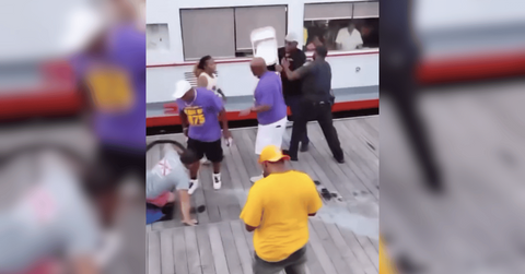 reggie gray alabama dock brawl