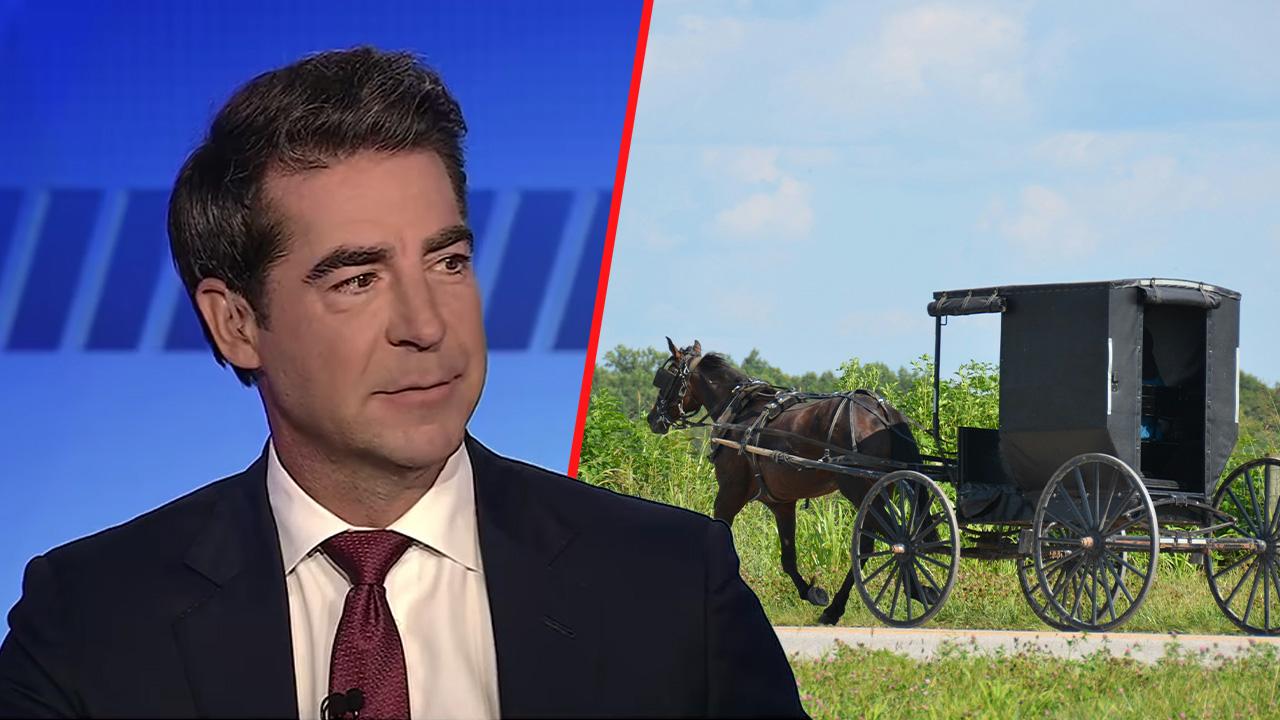 Jesse Watters sent shockwaves through his colleagues when he insisted the Amish aren't real.
