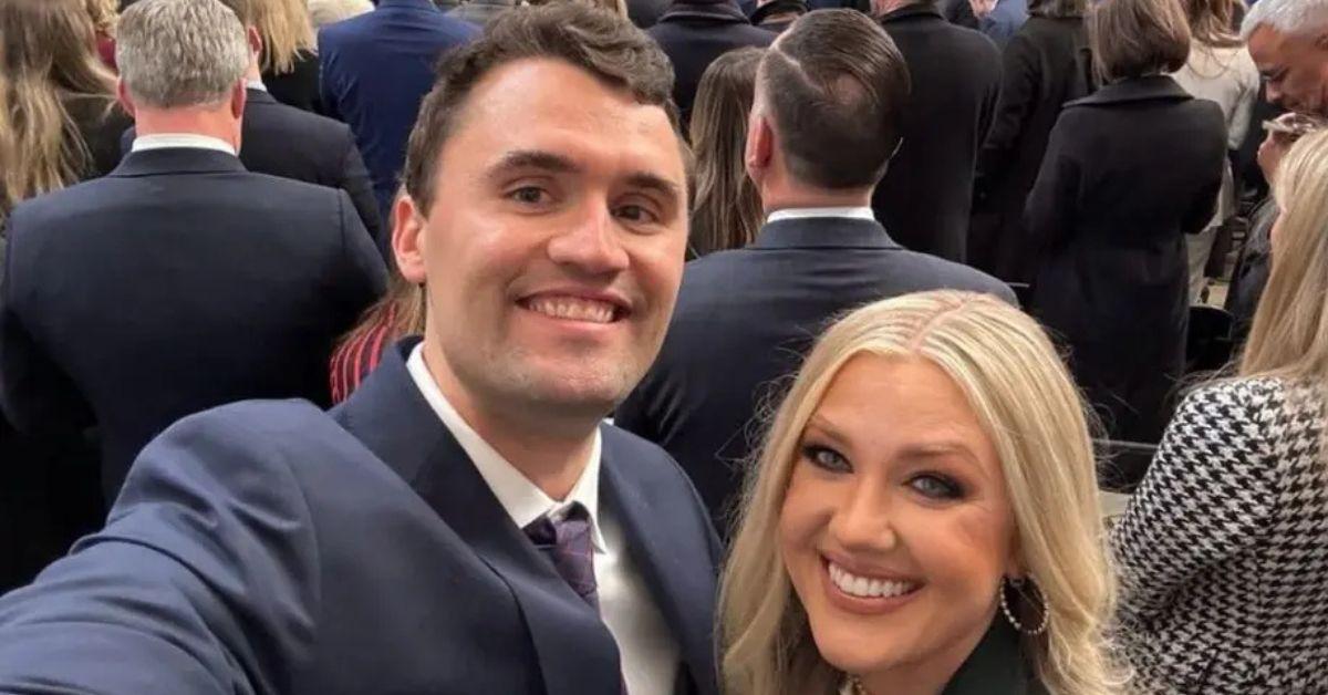 Photo of Charlie Kirk, Erika Kirk