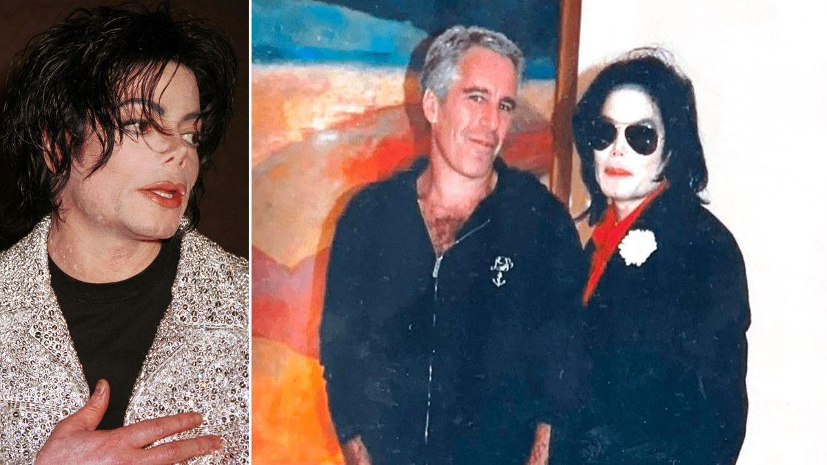 Photo of Michael Jackson and Jeffrey Epstein