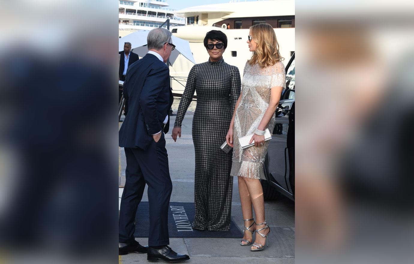 Kris Jenner And Corey Gamble Party In Monaco