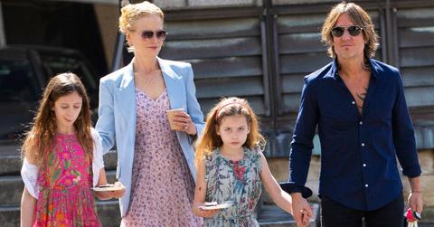 Keith Urban And Nicole Kidman Take Kids To Church Before Christmas