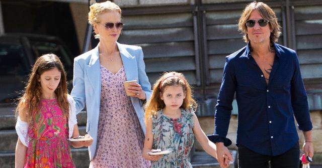 Keith Urban And Nicole Kidman Take Kids To Church Before Christmas