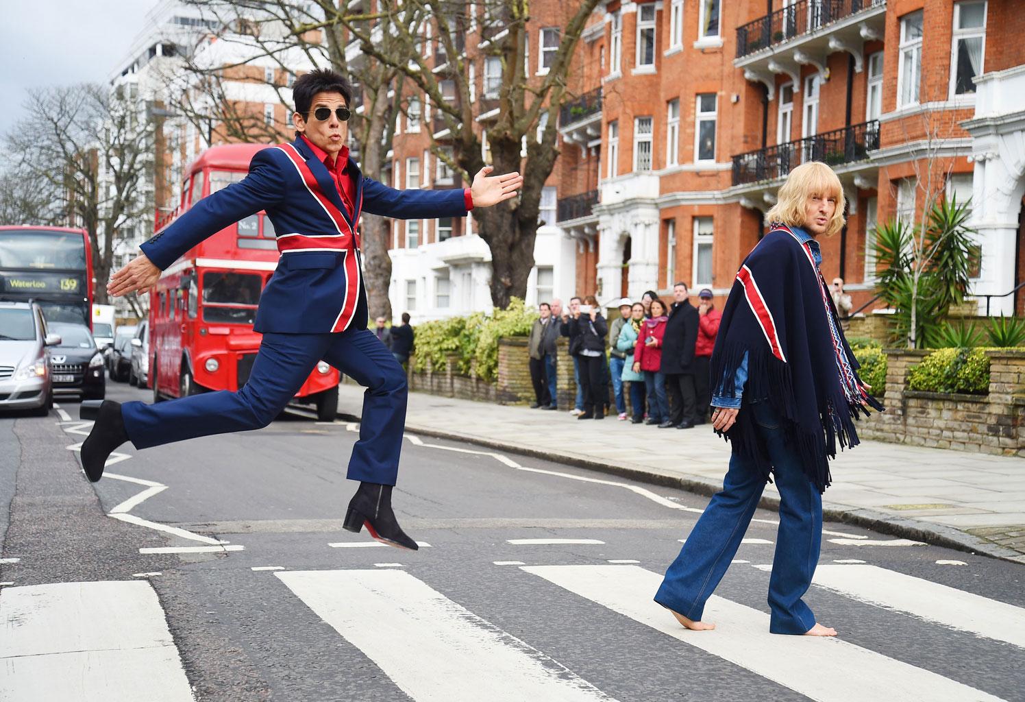 Zoolander 2 Ben Stiller Owen Wilson Beatles Abbey Roadv