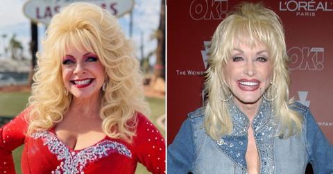 A photo of Kelly Vohnn alongside a photo of Dolly Parton