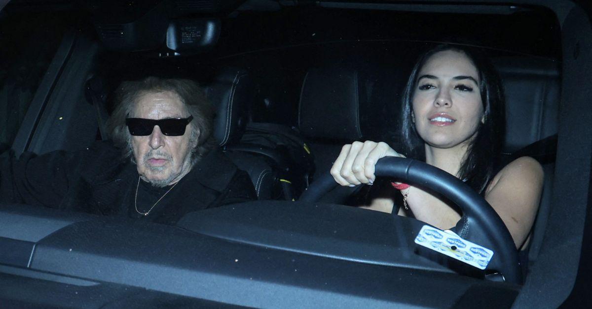 Photo of Al Pacino with Noor Alfallah