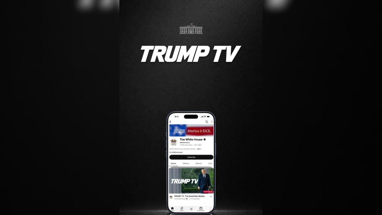 A photo of Trump TV