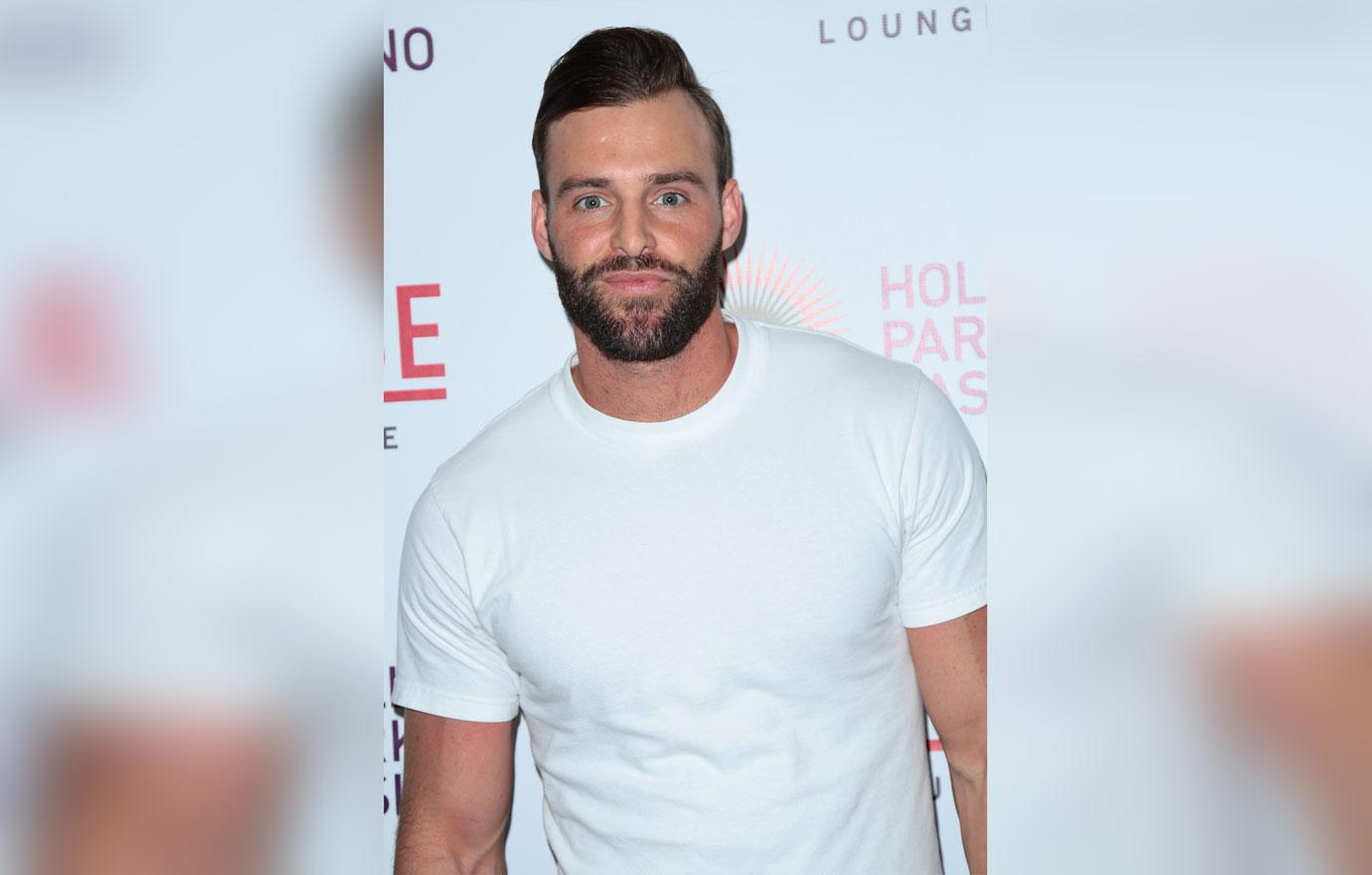 jef holm files restraining order against robby hayes bachelor bachelorette