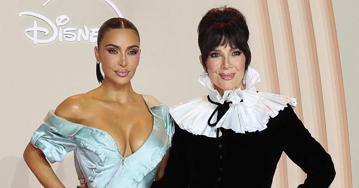 Photo of Kris Jenner and Kim Kardashian