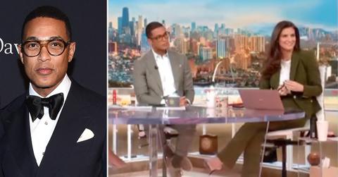 don lemon kaitlan collins matching outfits screaming cnn this morning fight