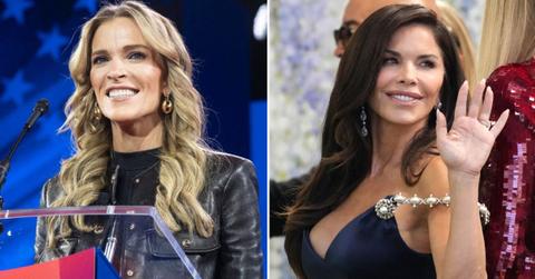 split image of Megyn Kelly and Lauren Sanchez