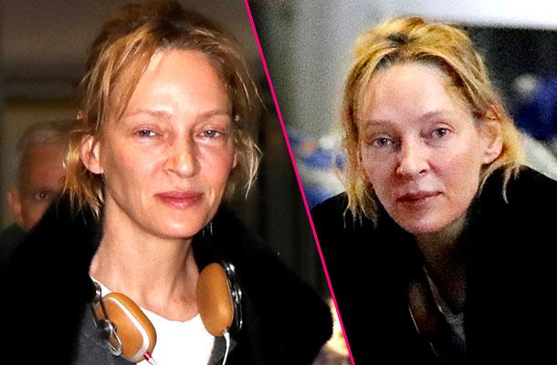 uma thurman plastic surgery 2022