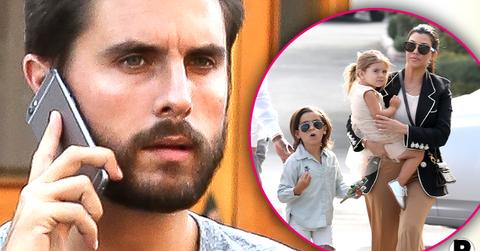 Scott Disick Phone Calls Children