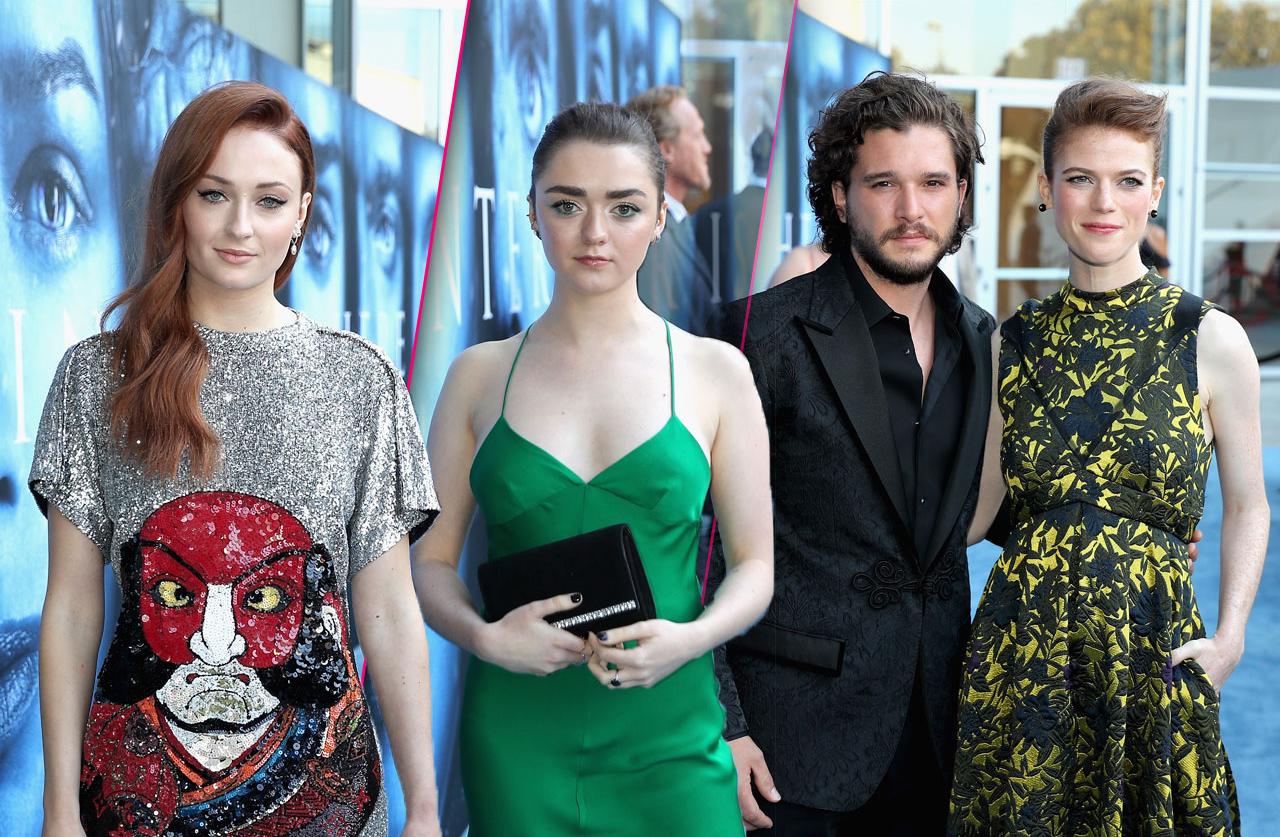 Sophie Turner & ‘Game Of Thrones’ Cast Stunned At Season 7 Sophie Turner & ‘Game Of Thrones’ Cast Stunned At Season 7
