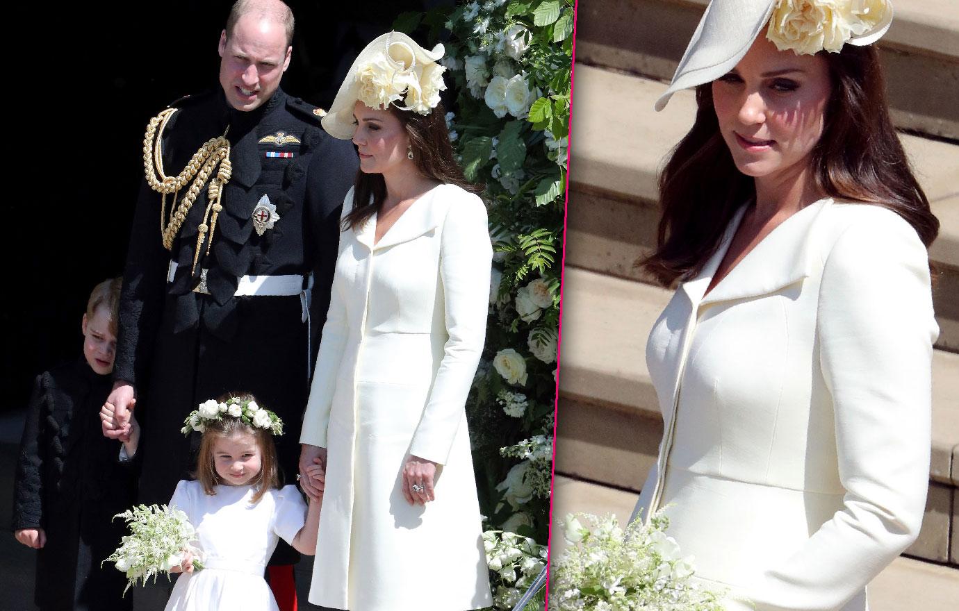 royal wedding family members kate middleton prince george princess charlotte