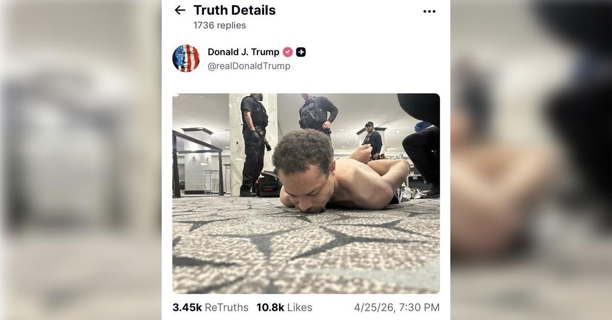 Trump called the gunman a 'very sick person' during a press briefing.