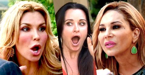 //brandi glanville adrienne maloof fight kyle richards party rhobh pp