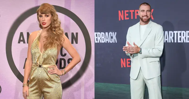 Taylor Swift and Travis Kelce