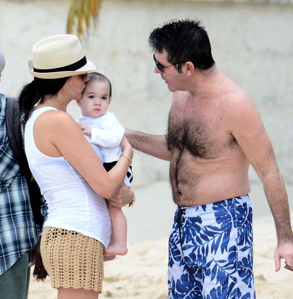 //lauren silverman simon cowell barbados