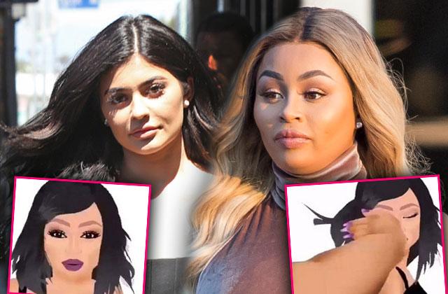 kuwtk fake scenes blac chyna kylie jenner emojis