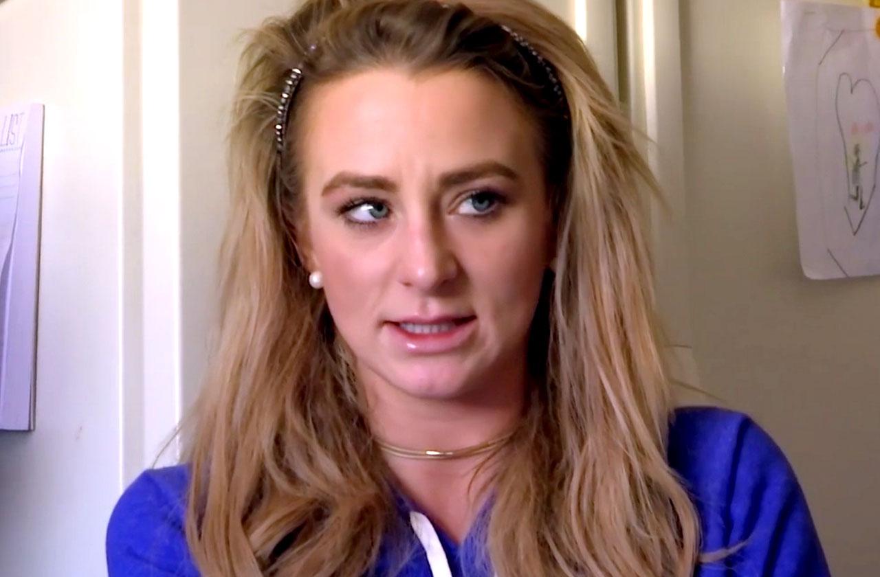 //leah messer drug scandal abuse meth date teen mom  pp