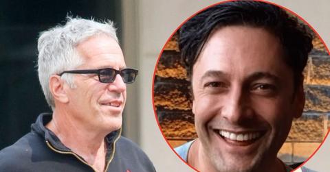 Photo of Jeffrey Epstein and Simon Andriesz