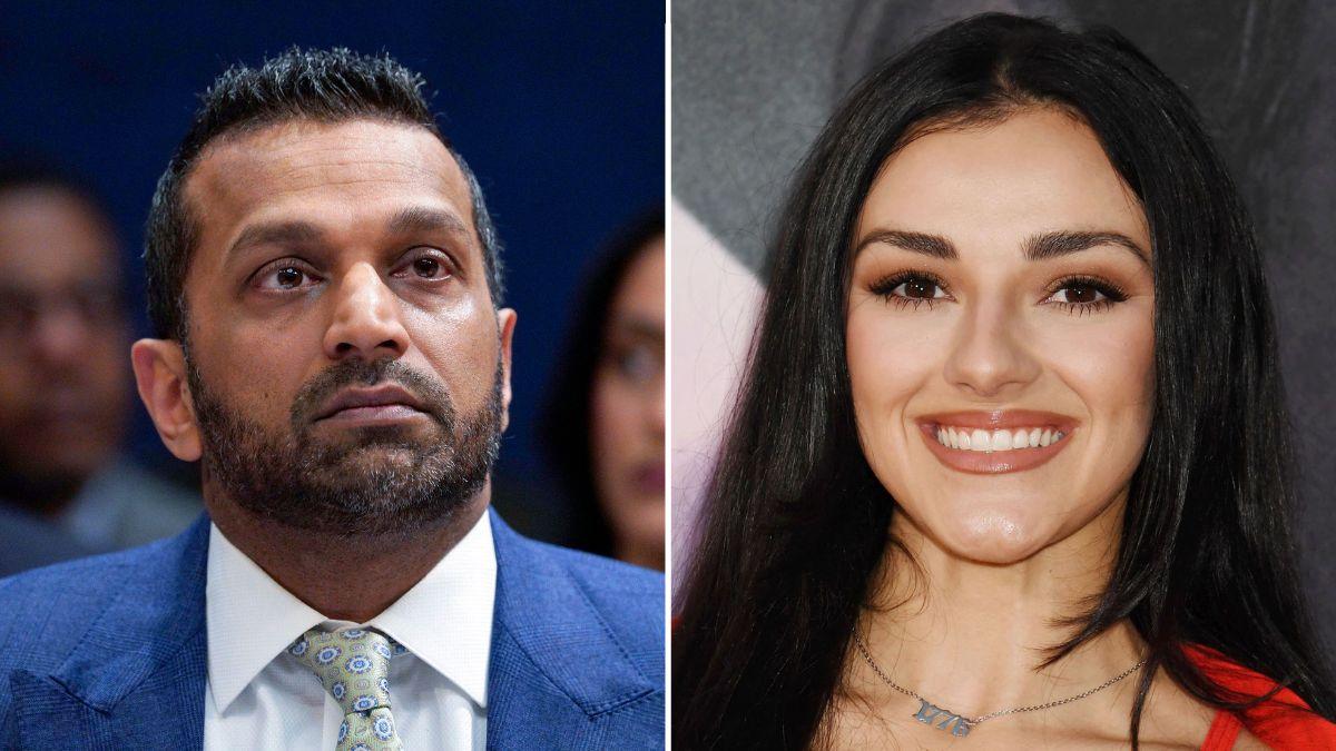 picture of Kash Patel and Alexis Wilkins
