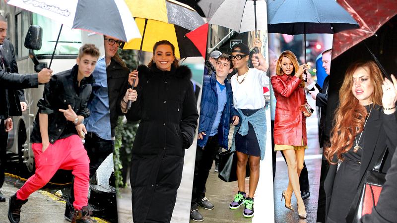 //celebrities under umbrella pp sl