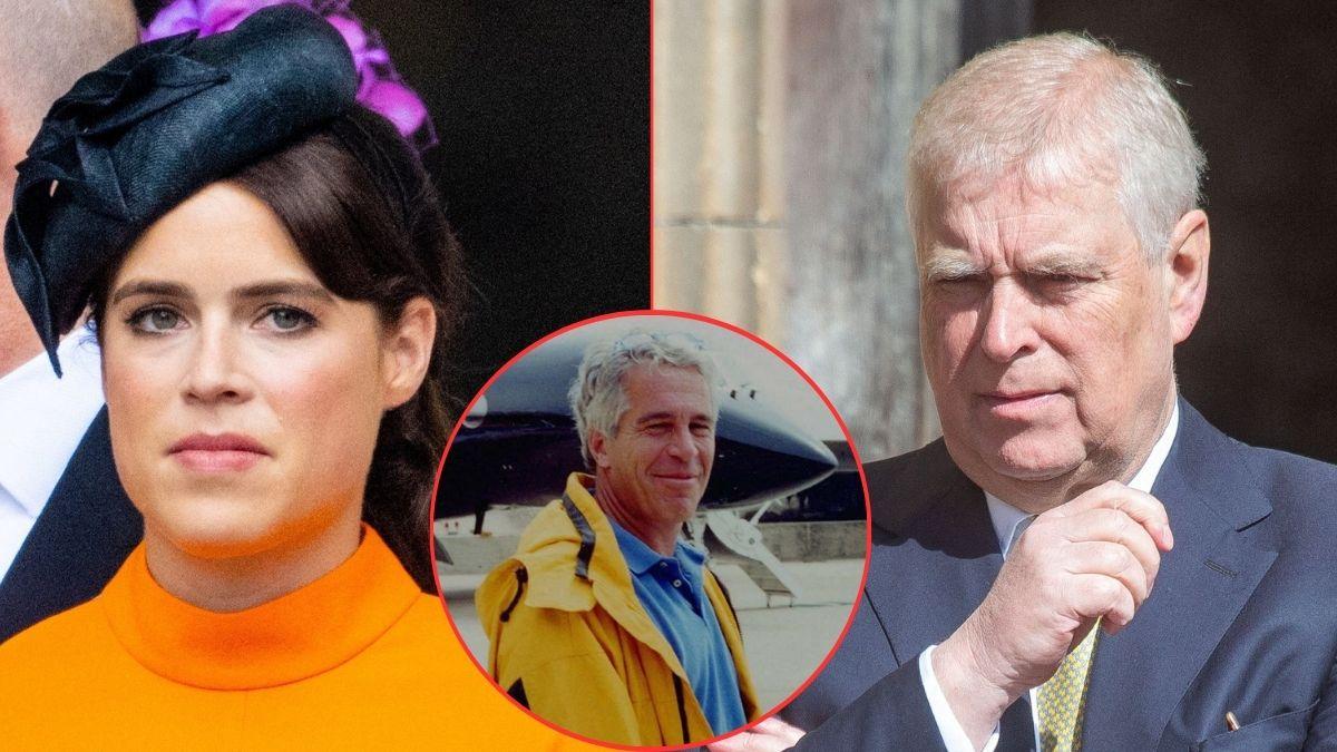 Photo of Andrew Windsor and Princess Eugenie