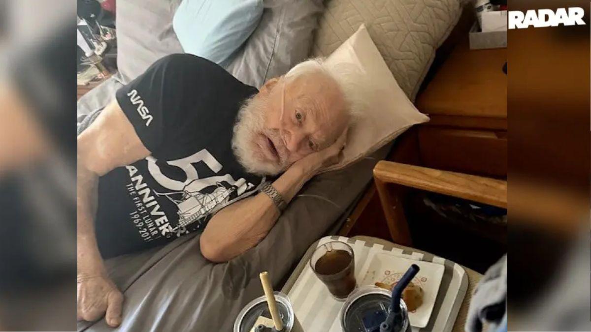 Image of Buzz Aldrin had been 'abandoned' in a 'disgusting' apartment before his family moved him into a new condo.