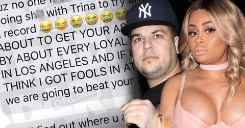 blac chyna paternity scandal rob kardashian threat pilot jones