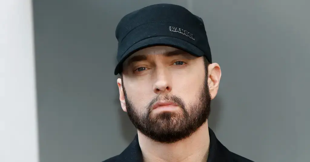 Rapper Eminem releases a new album