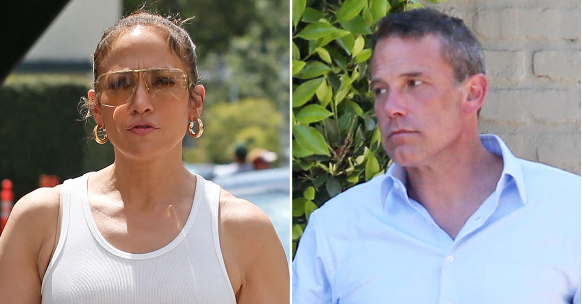 J Lo Visits Ben Affleck's LA Office, Marking Embattled Couple's First Meetup Since Singer's Solo Trip to Europe