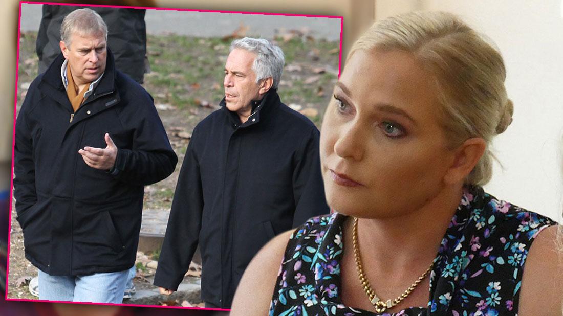 Prince Andrew & Jeffrey Epstein Walking, Jeffrey Epstein Victim Virginia Roberts Says People Want Her Quiet